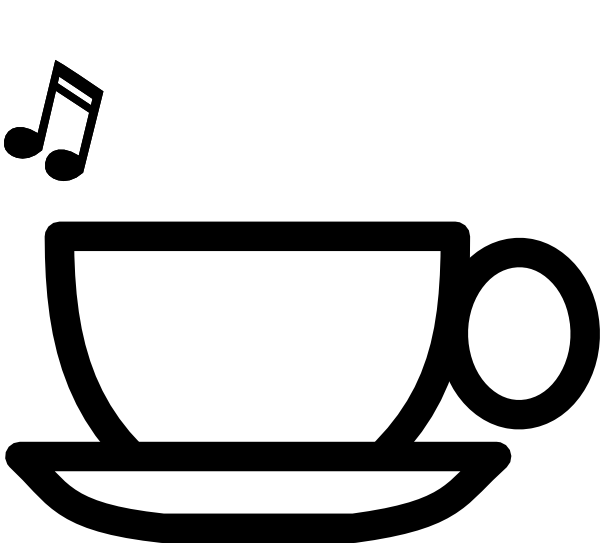 Cup Clipart Black And White Png.