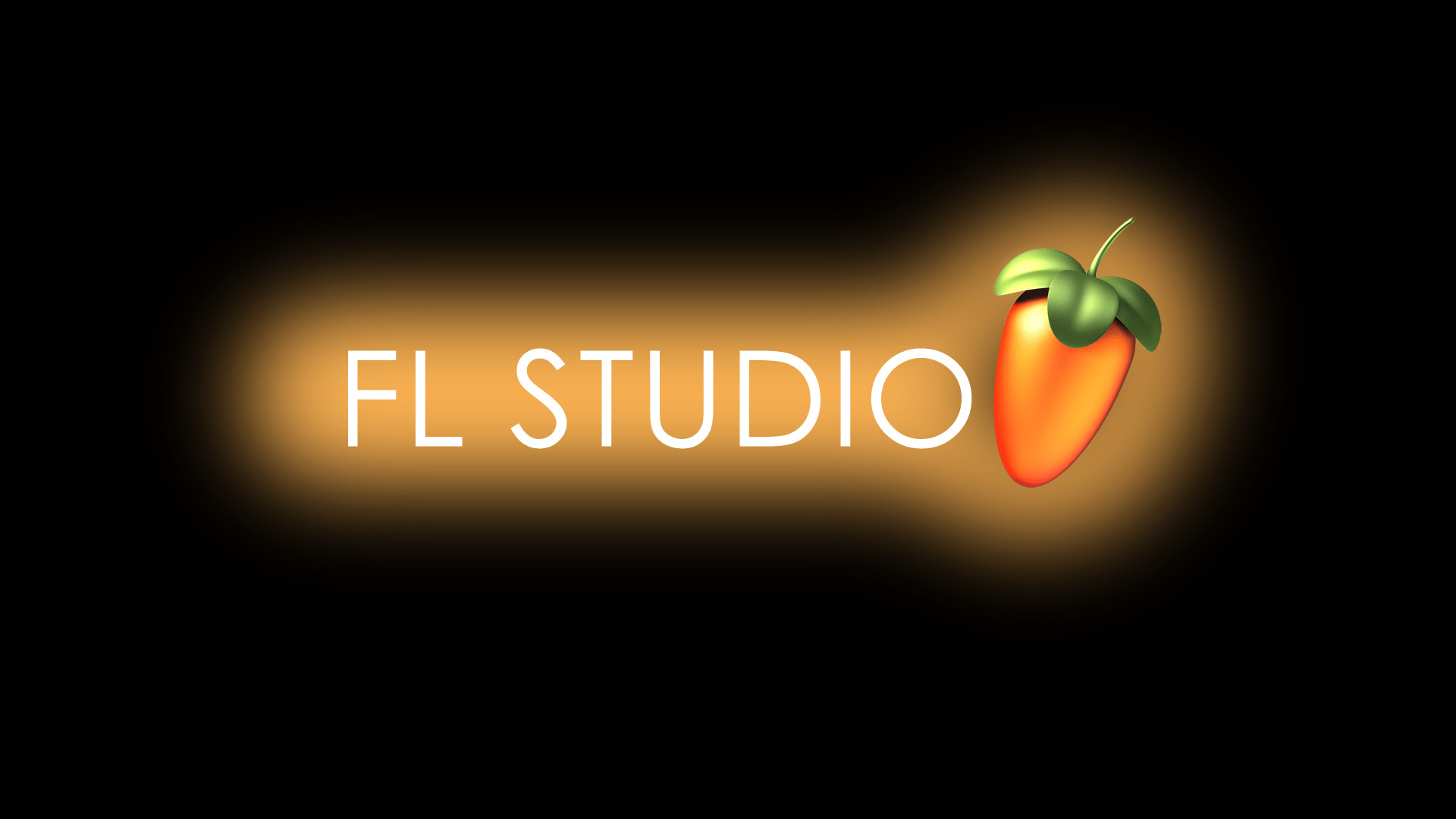 fl studio logo black