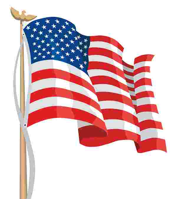 Cliparts Library: Flag Clipart Americana.