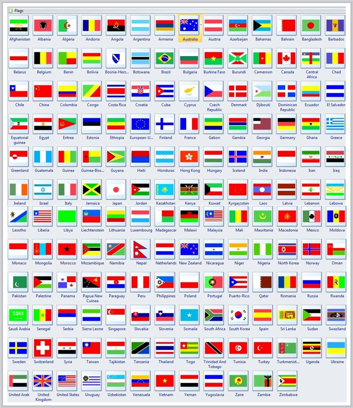 Flags of the World.