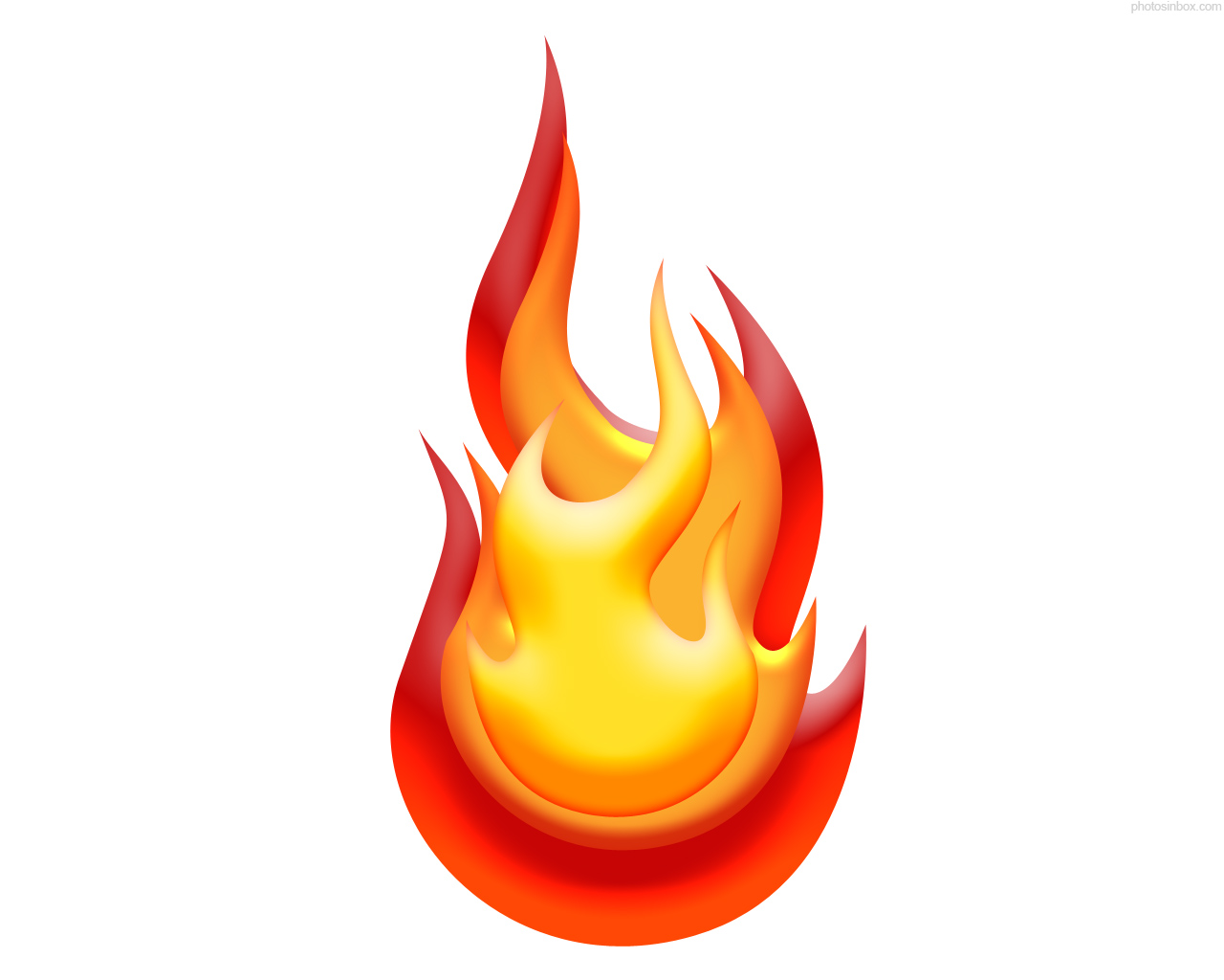 Flame Clipart Border.