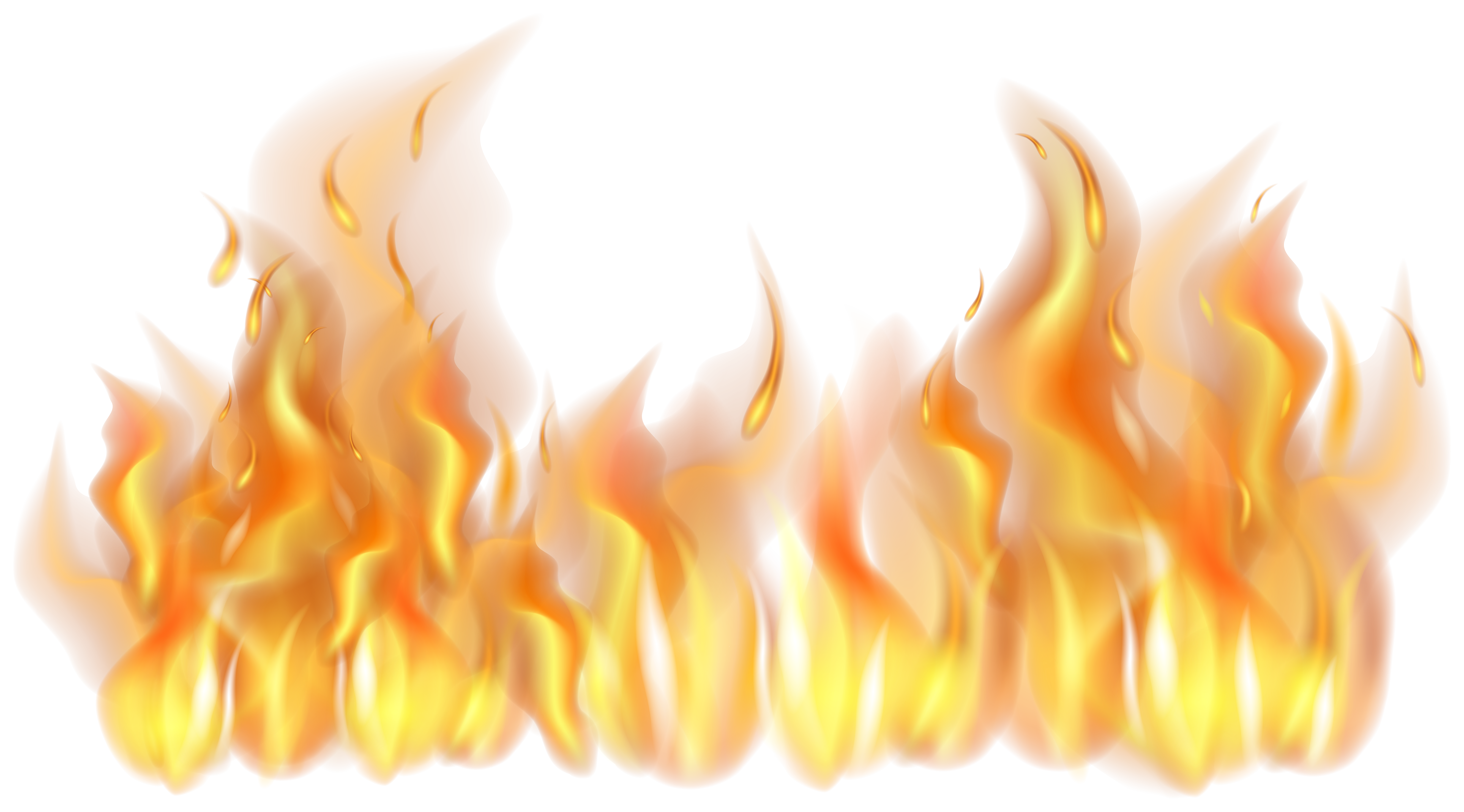 Fire Flames PNG Clipart.