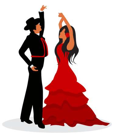 2,149 Flamenco Dancer Stock Illustrations, Cliparts And Royalty Free.