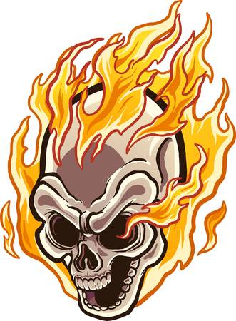 flaming skull clipart 10 free Cliparts | Download images on Clipground 2023