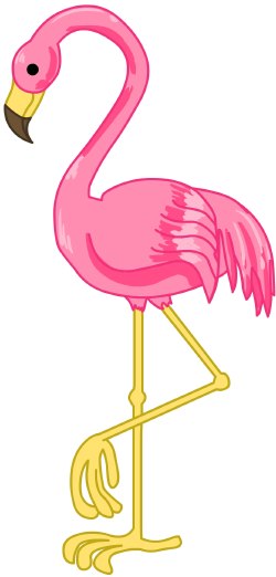 Flamingo Clip Art Free.