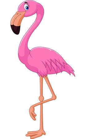 1144 Flamingo free clipart.