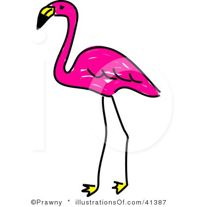 Flamingo Clip Art Free.