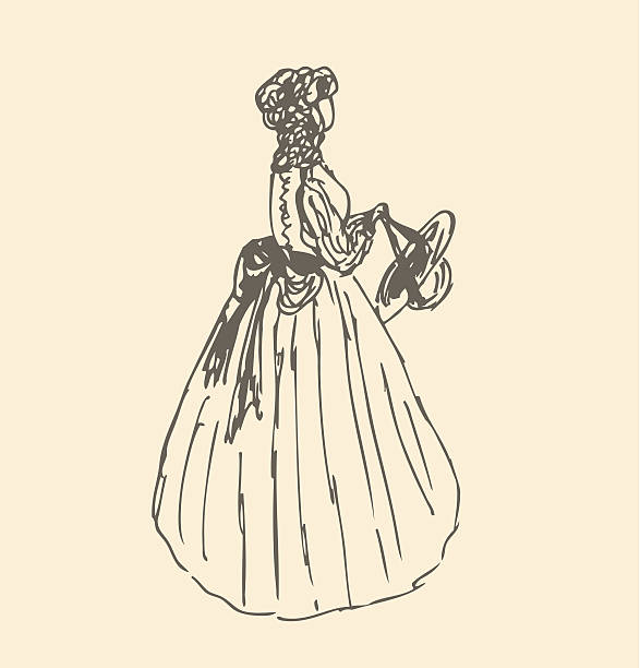 Cartoon Of Flapper Dresses Clip Art, Vector Images & Illustrations.