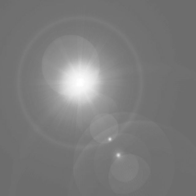 Transparent Lens Flare Effect, Abstract, Light.