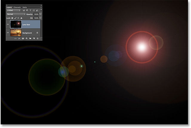 How To Add Lens Flare To An Image With Photoshop.