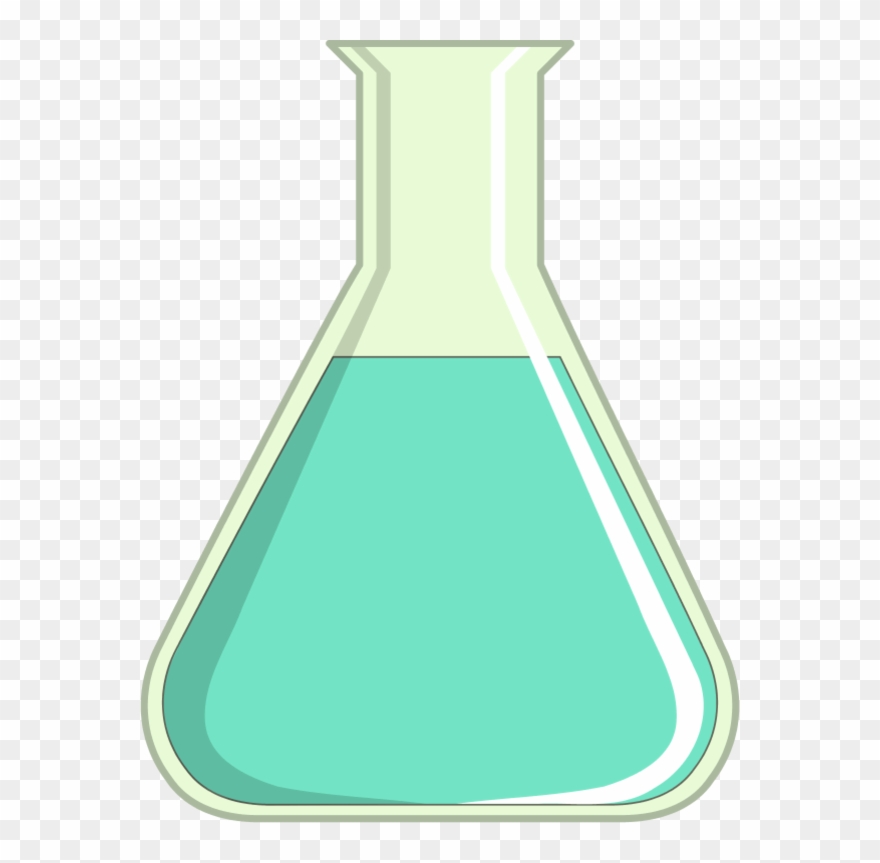 Laboratory Flask Vector Clip Art.