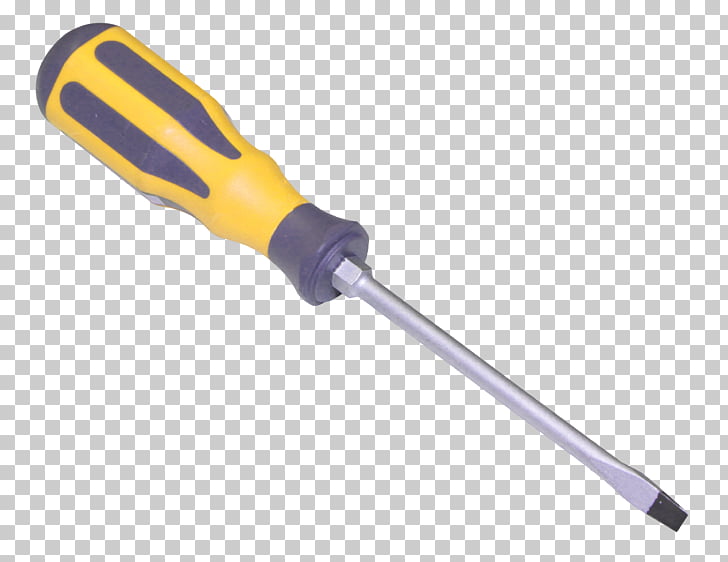 Screwdriver Icon, Screwdriver, yellow flathead screwdriver.
