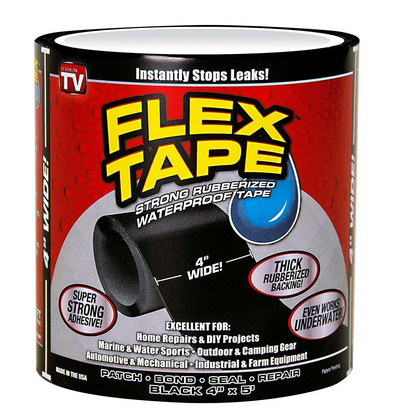 Flex Seal Flex Tape Black 4.