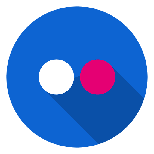 Flickr icon logo.