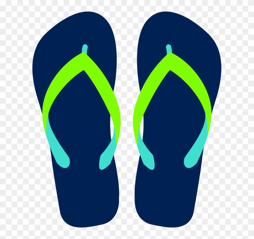 Flip Flop Clipart Black And White.