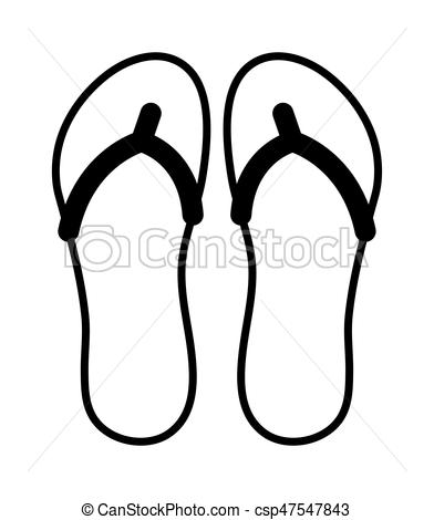 flip flop silhouette clip art 10 free Cliparts | Download images on ...
