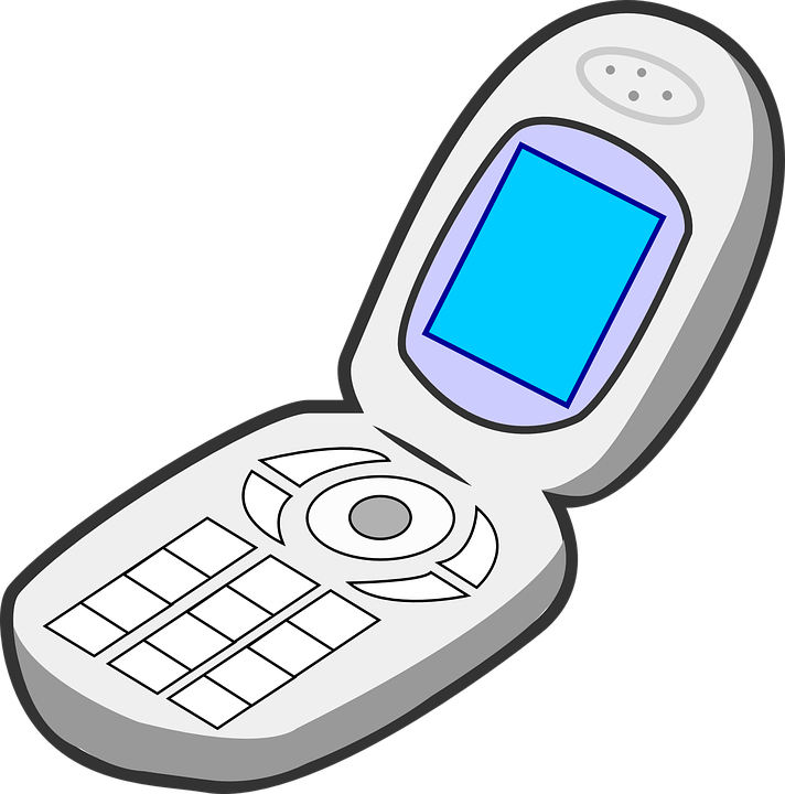 Flip Phone Clipart.