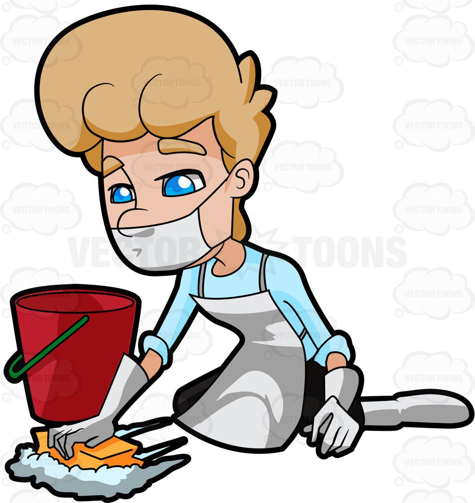 Floor cleaning clipart 3 » Clipart Station.