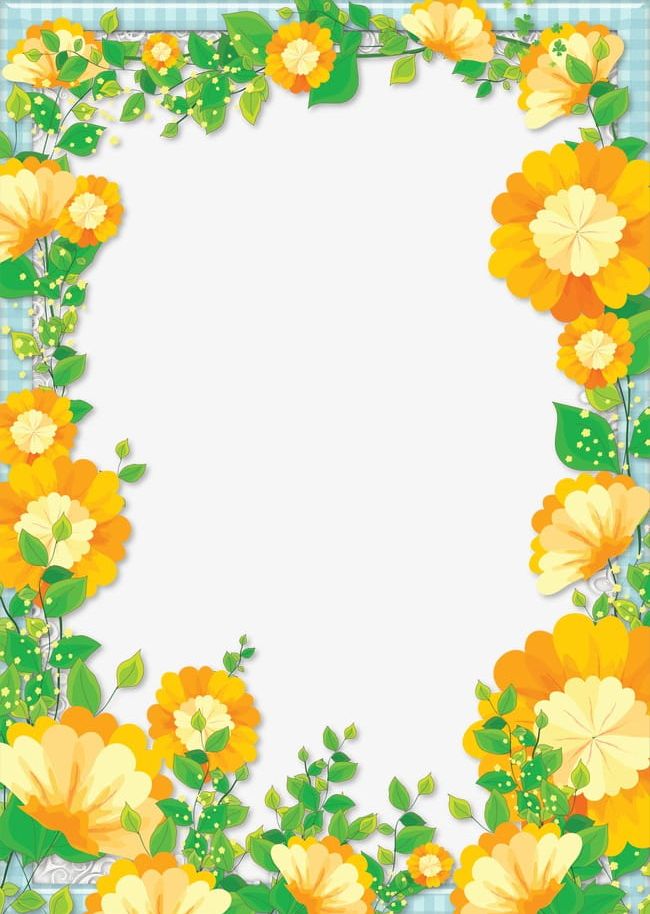 Floral Border Design Patterns