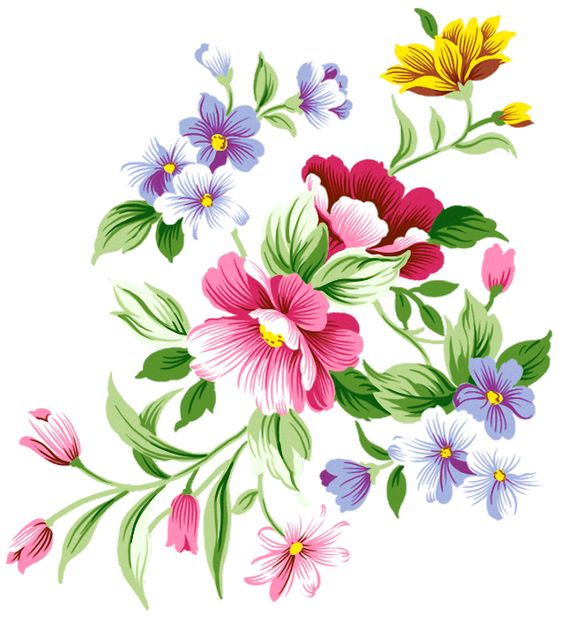 Flower Decorations Clipart.