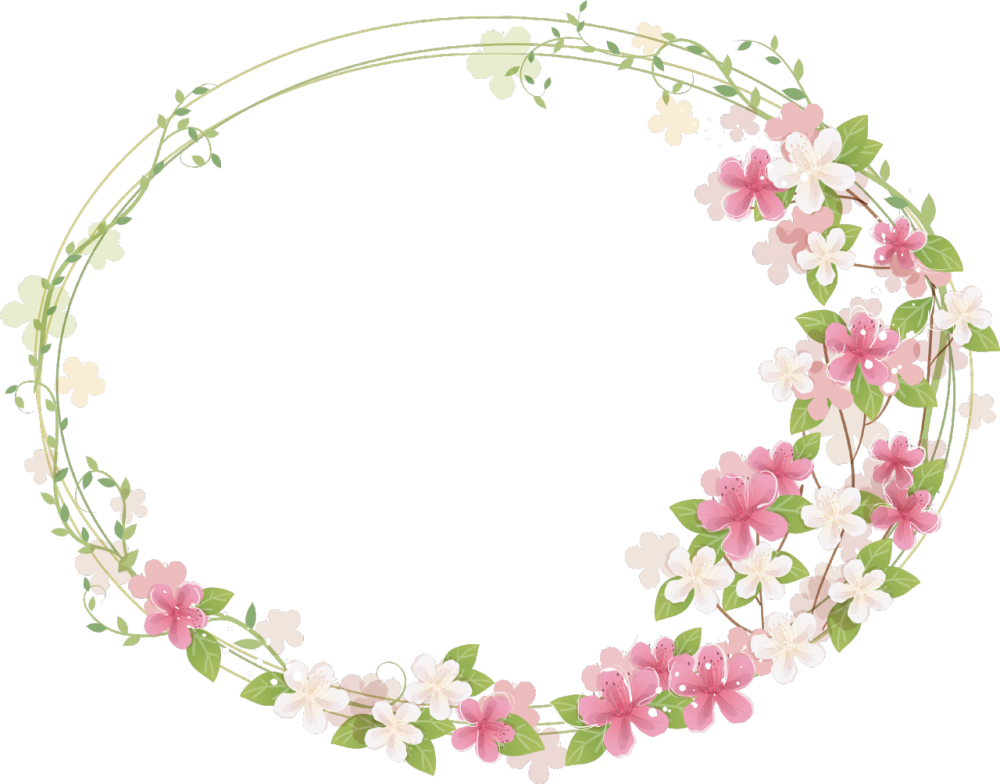 Download Floral Frame PNG Photos For Designing Projects.
