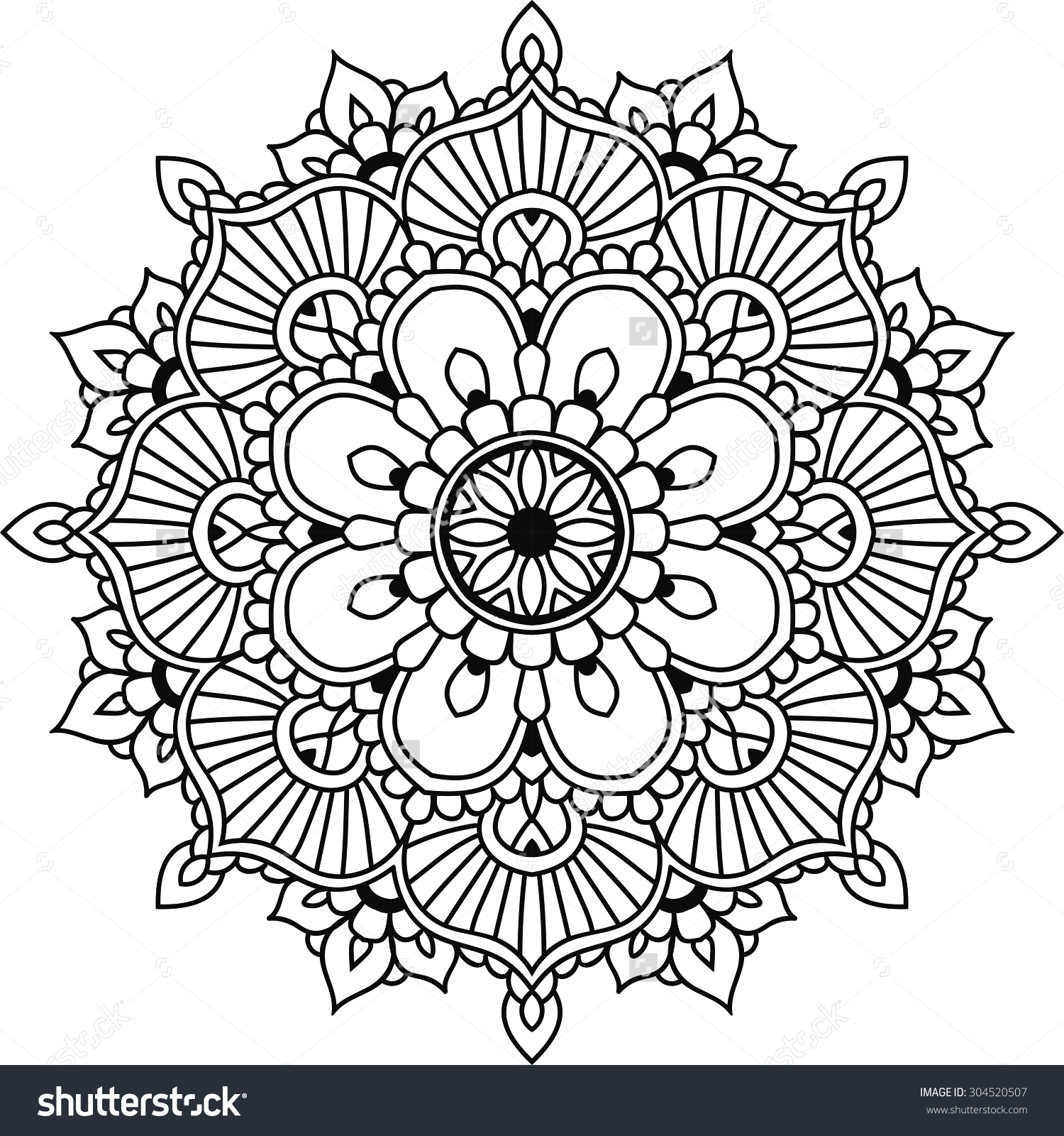 Download Floral mandala clipart 20 free Cliparts | Download images on Clipground 2021