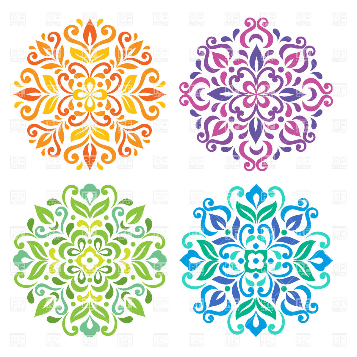 Floral mandala clipart 20 free Cliparts | Download images on Clipground 2021