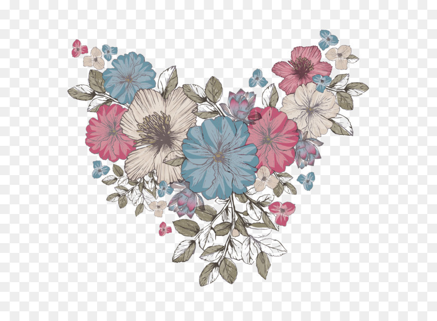 Floral Flower Background png download.