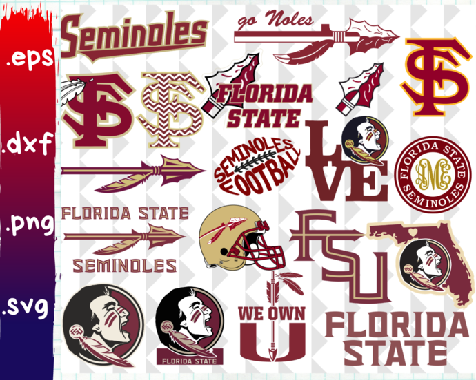 Florida State Seminoles, Florida State Seminoles svg, Florida State  Seminoles clipart, Florida State Seminoles logo,.
