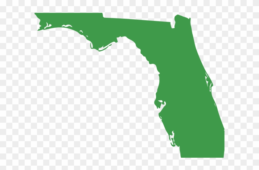 Florida Vector Sunshine State Map.