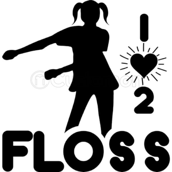 Floss Dance I Love To Floss Like A Boss Kids Hoodie.