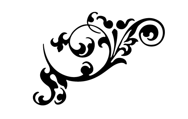 Flourishes clipart.