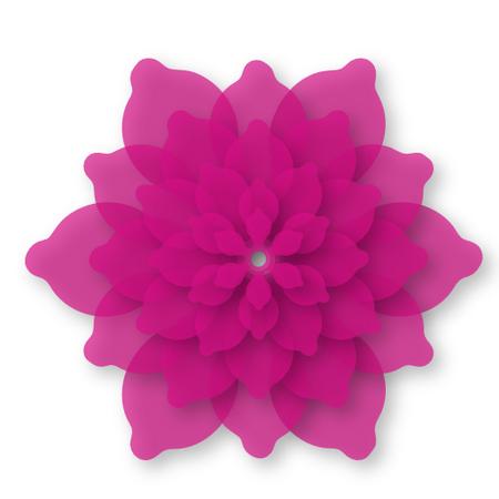 Delicate 3D Flower Topper Embelishment Png Format.
