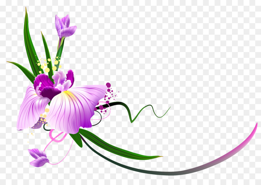 Flowers Clipart Background.