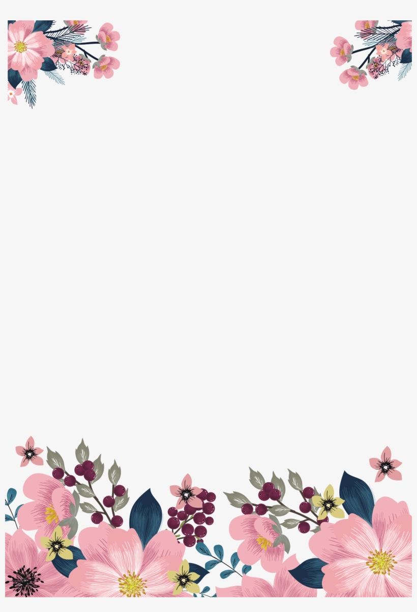 Free Watercolor Flowers Png Download.