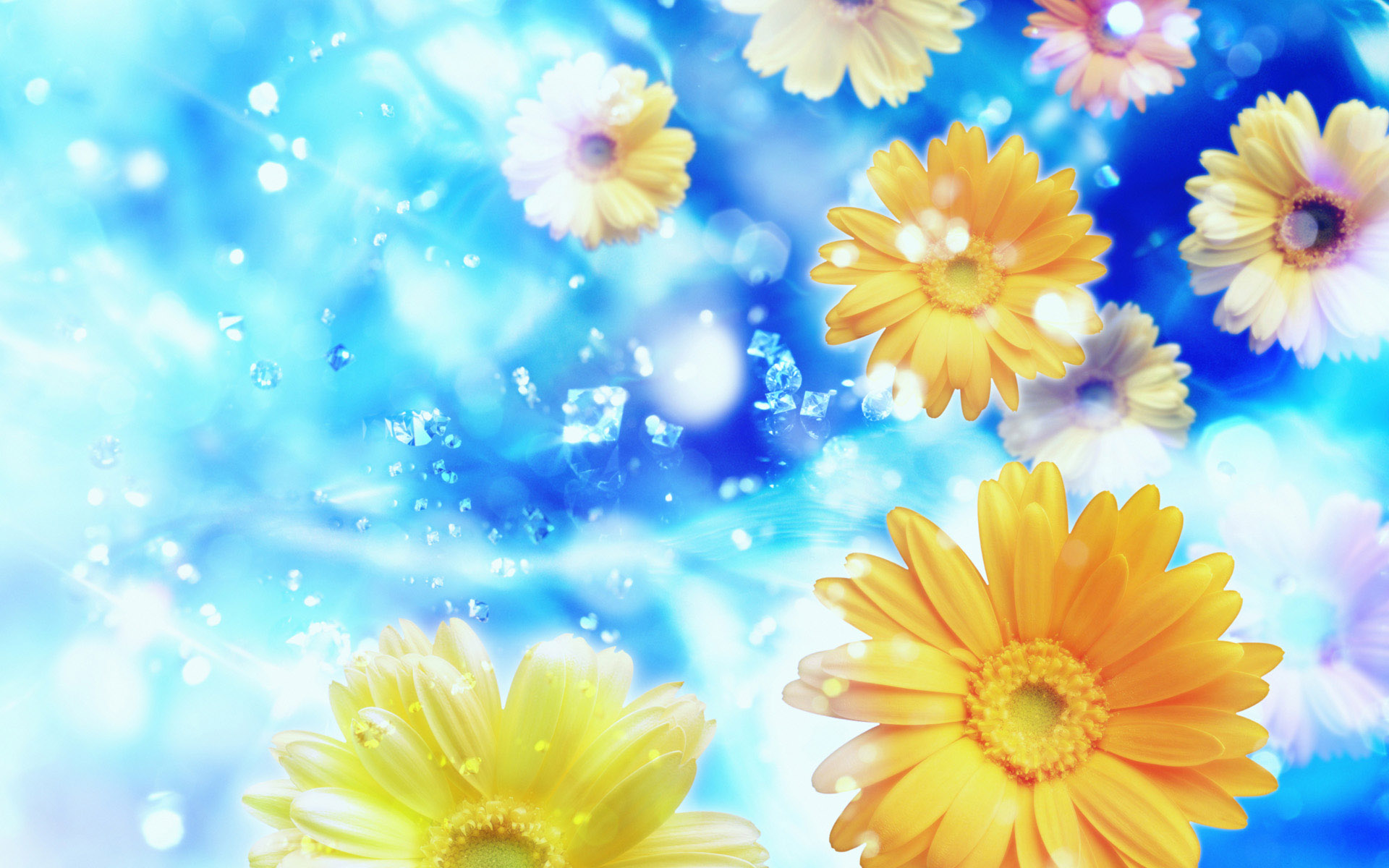Flower Background Wallpaper.