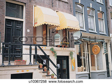 Pictures of flower, Europe, balcony, romantic, building, steps.