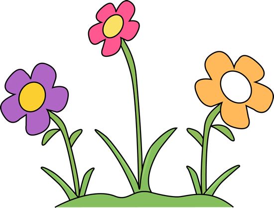 Flower Bed Clipart.