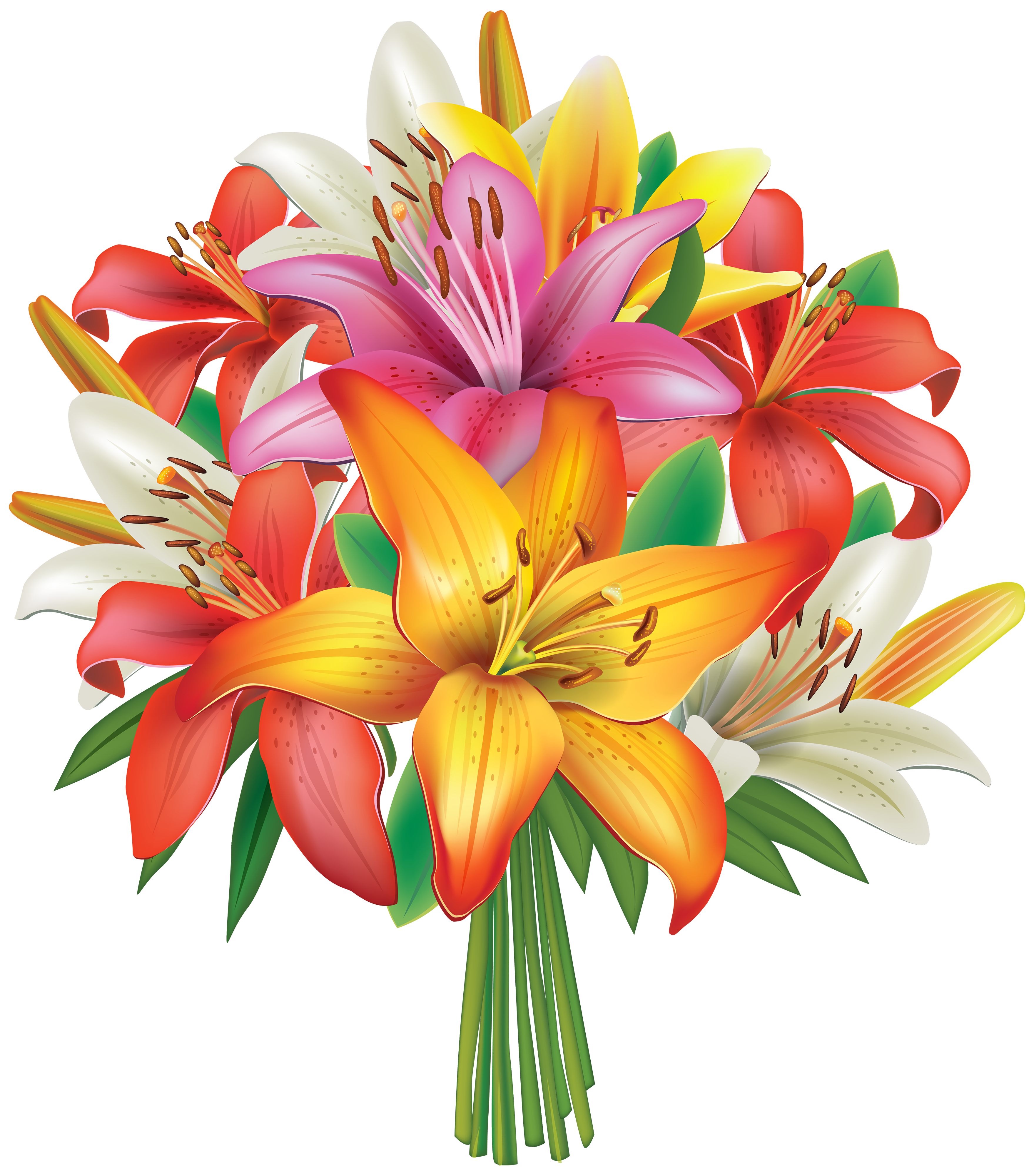 Flower Bouquet Clipart Png.