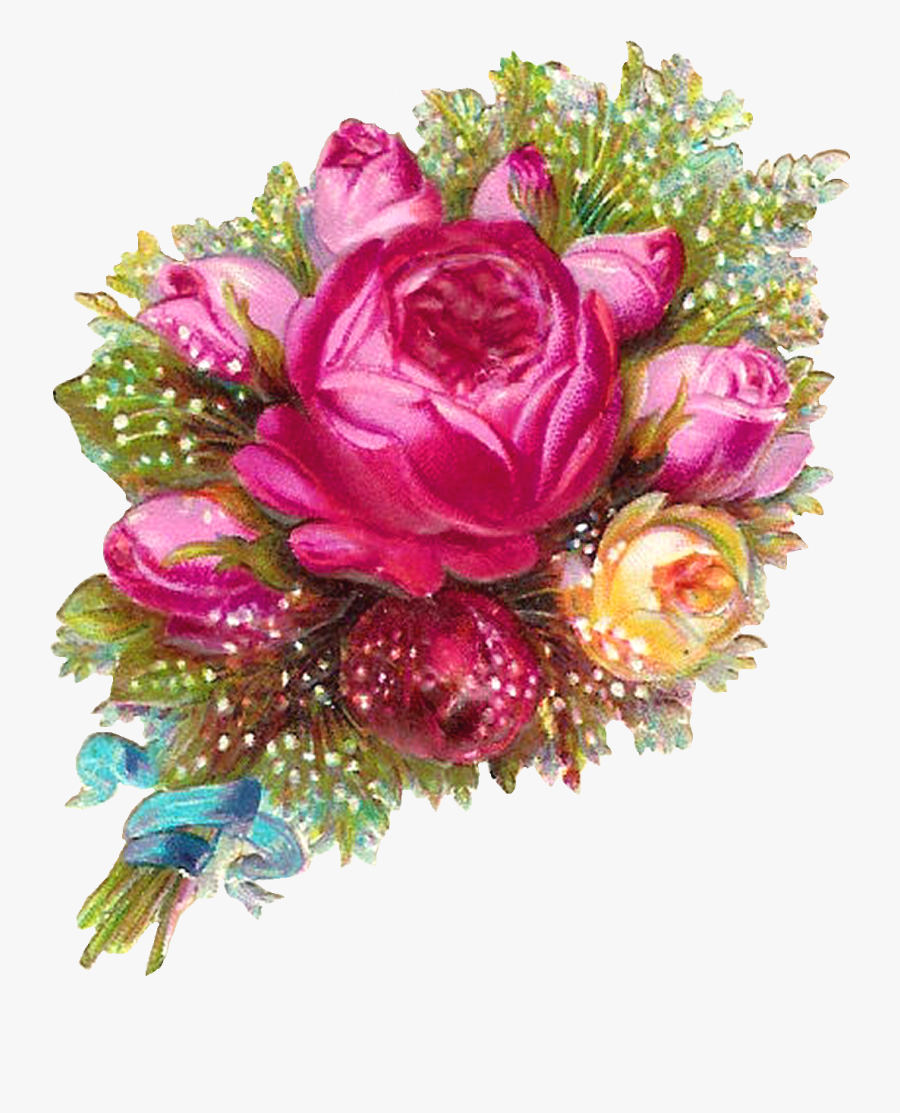 Flower Bouquet Rose Clip Art.