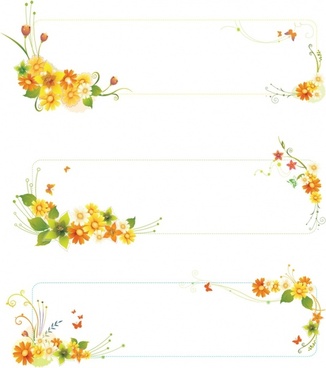 Flower banner clipart free vector download (22,575 Free vector) for.