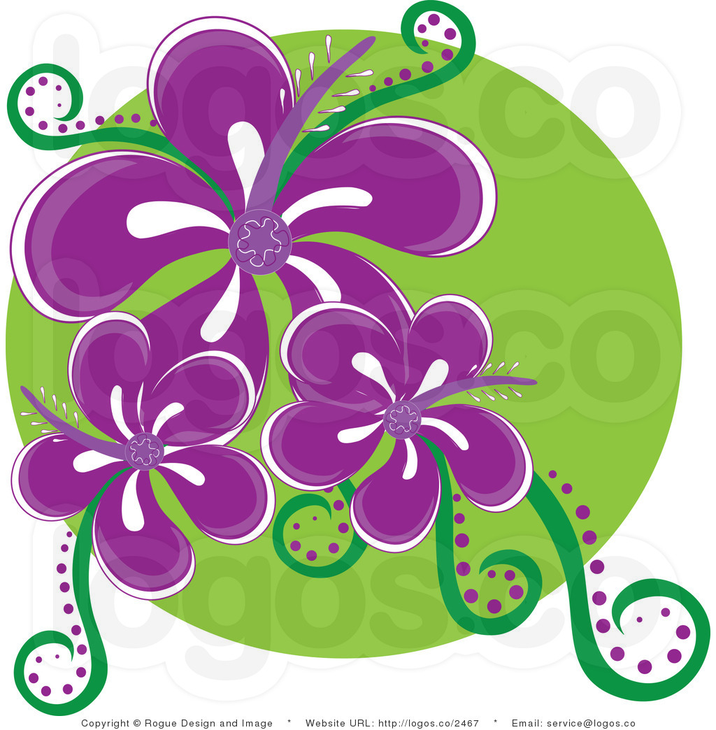 Hawaiian Flower Clipart.