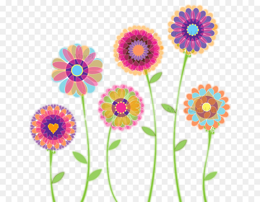 Floral Flower Background clipart.