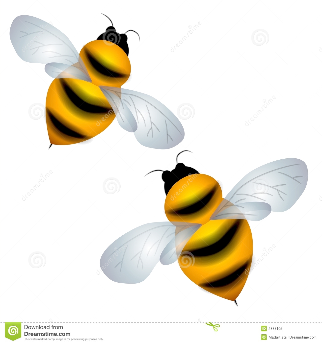 Fly On Flower Clip Art.