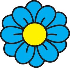 Flower Head Clipart.