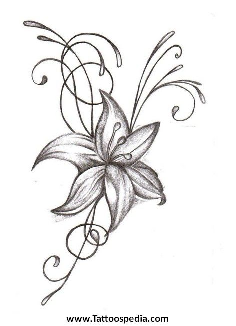 flower tattoo clipart 10 free Cliparts | Download images on Clipground 2022