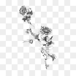 Flower Tattoo PNG Transparent Images 27.