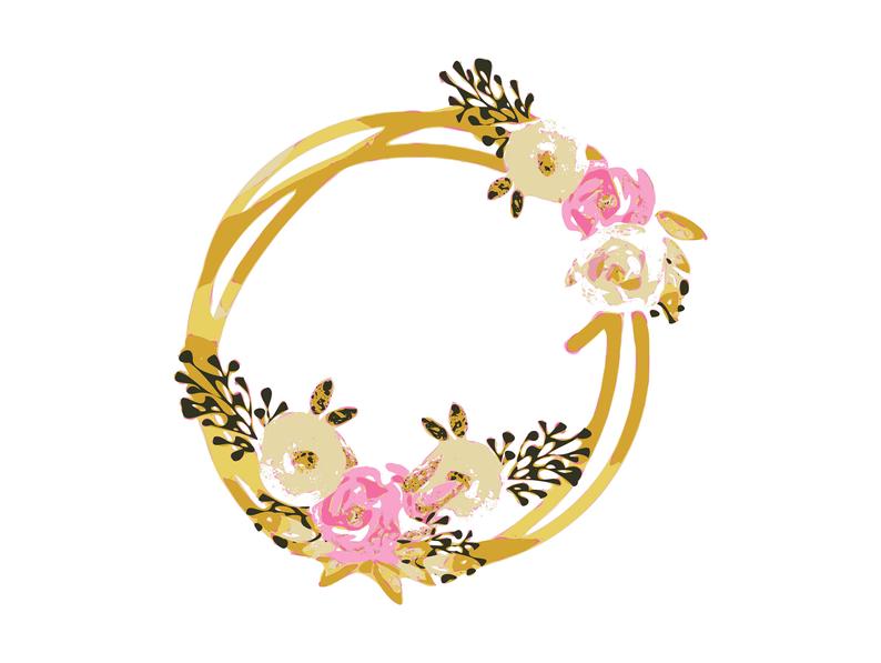 Free Free 273 Flower Wreath Svg SVG PNG EPS DXF File