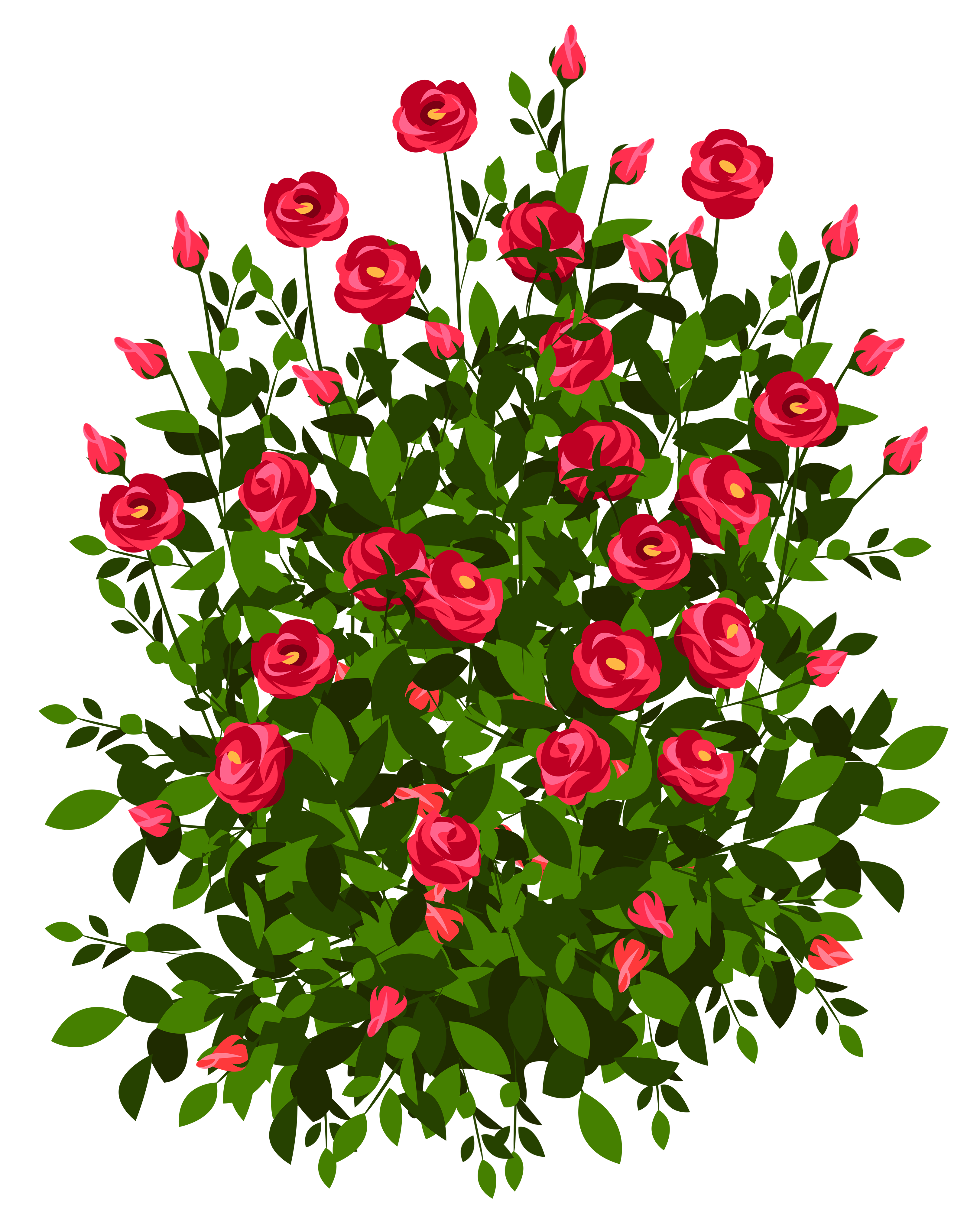 Rose bushes clipart 20 free Cliparts | Download images on Clipground 2021