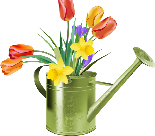 flowers in watering can clipart 10 free Cliparts | Download images on ...